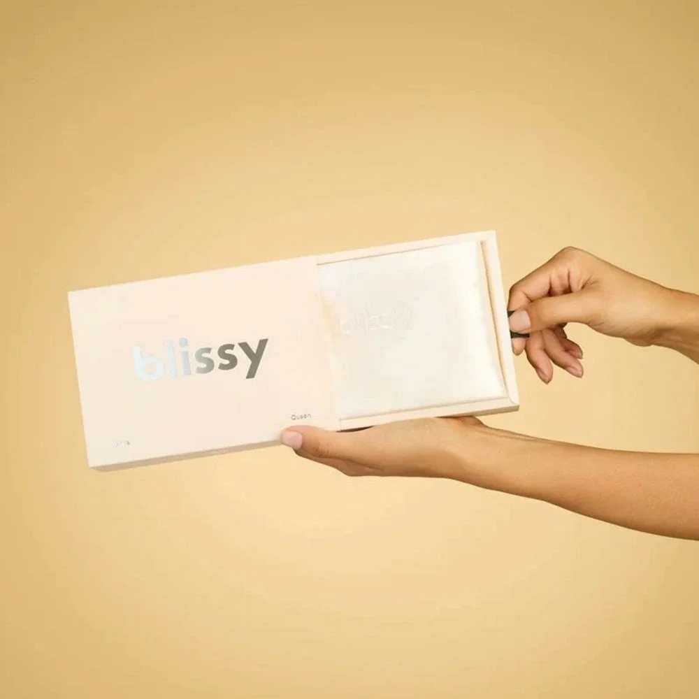Blissy Pillowcase - Ivory White
